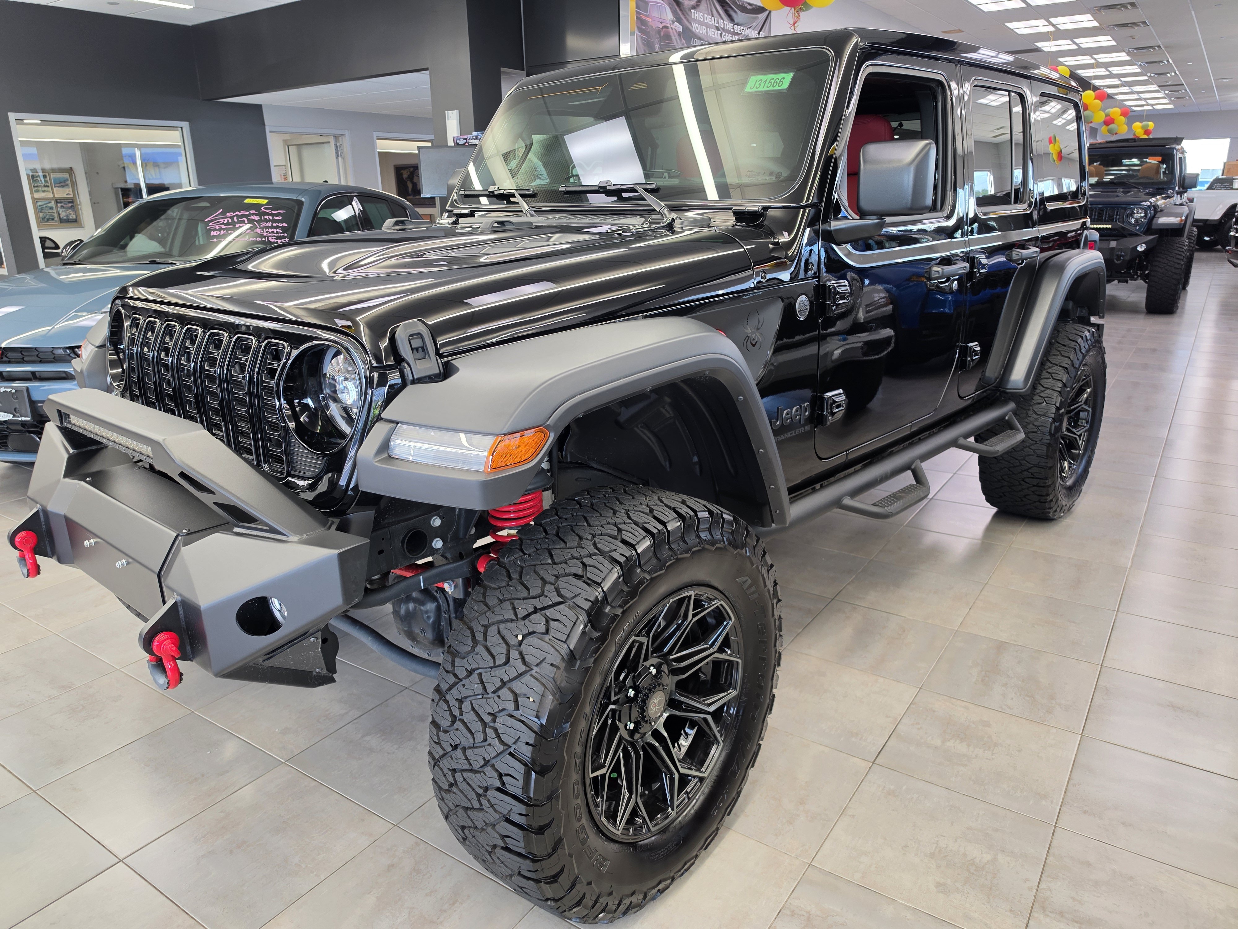New 2026 Jeep Wrangler Black Widow 4x4 Sport Utility
