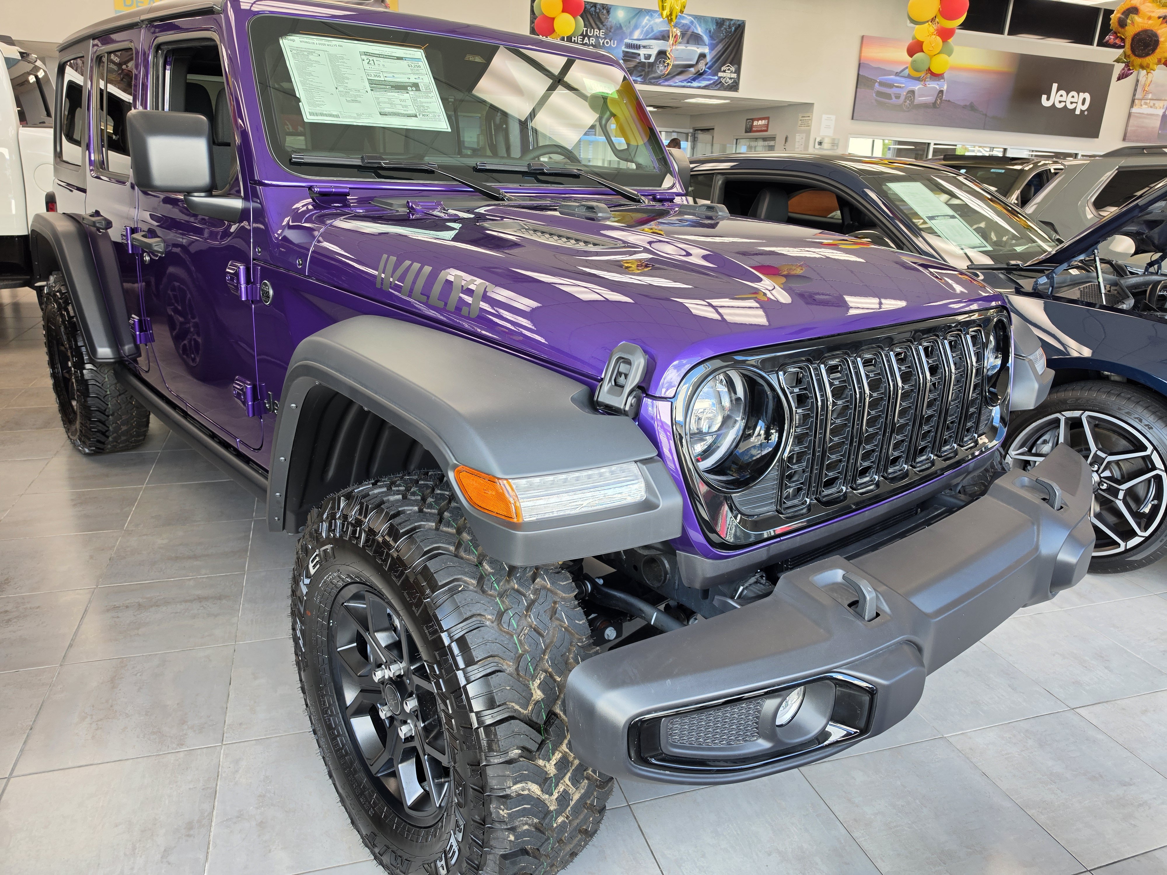 New 2026 Jeep Wrangler 4-DOOR WILLYS Sport Utility