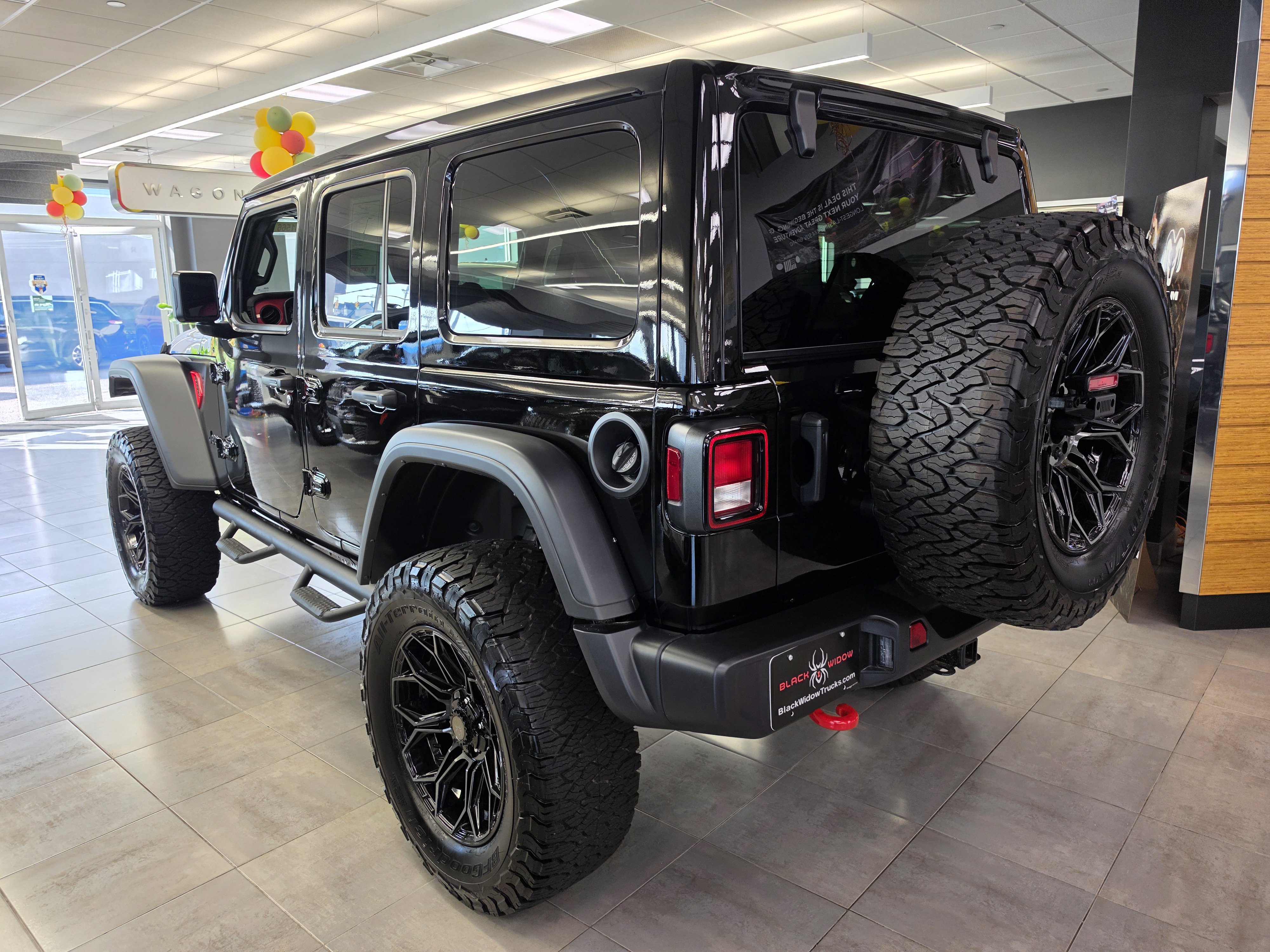 New 2026 Jeep Wrangler Black Widow 4x4 Sport Utility