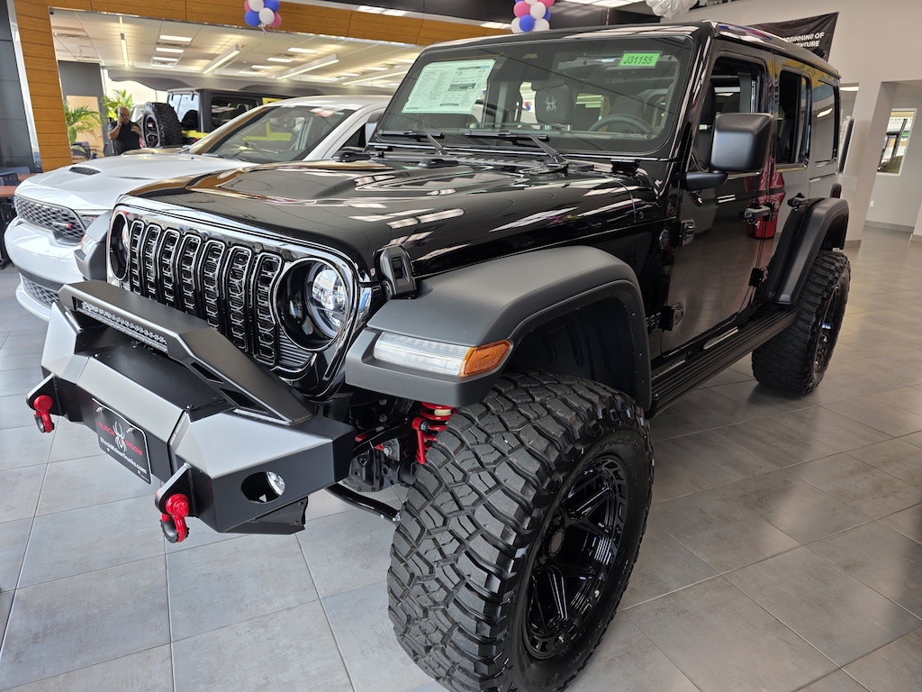 New 2026 Jeep Wrangler Black Widow 4x4 Sport Utility