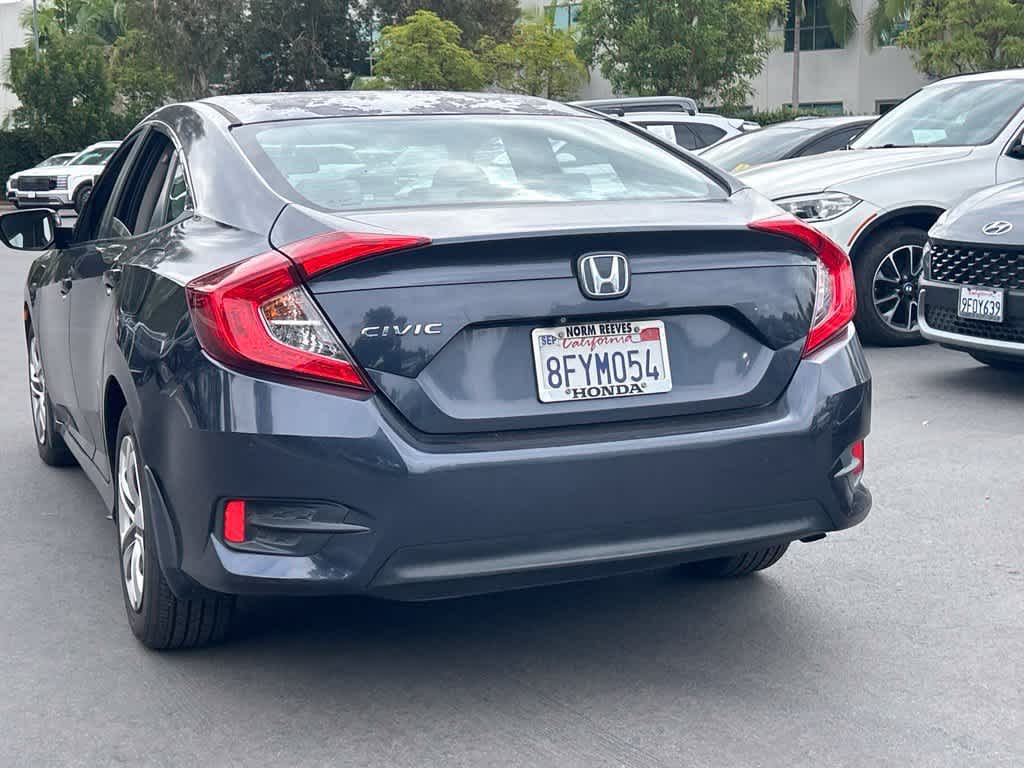 Used 2018 Honda Civic LX with VIN 2HGFC2F57JH592222 for sale in Garden Grove, CA