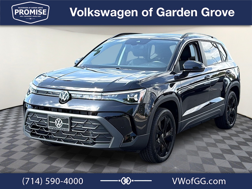 New 2027 Volkswagen Taos 1.5T SE Black SUV