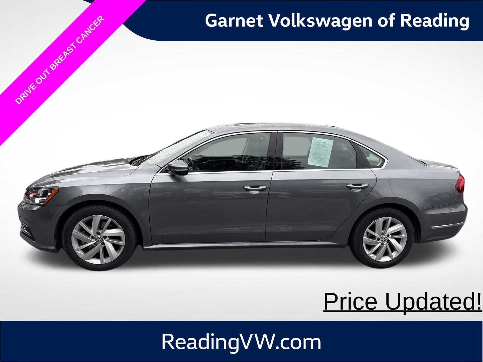 Used 2018 Volkswagen Passat SE with VIN 1VWBA7A32JC033165 for sale in Leesport, PA