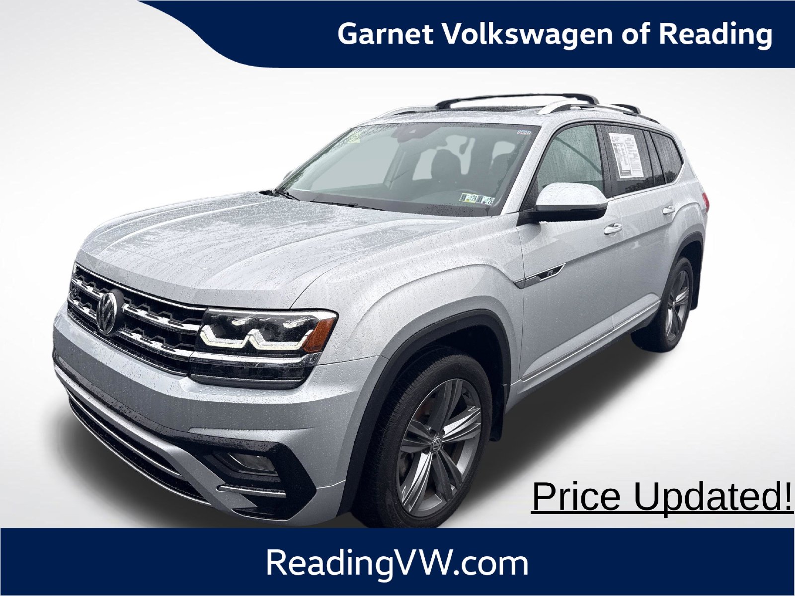 2019 Volkswagen Atlas SE R-Line w/Tech