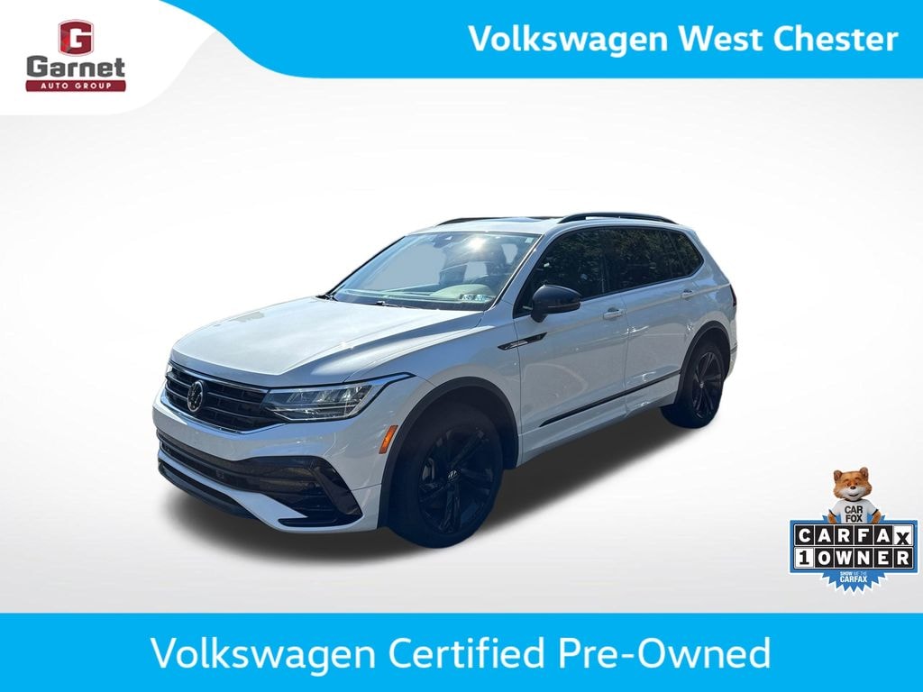 Certified 2024 Volkswagen Tiguan 2.0T SE R-Line Black SUV