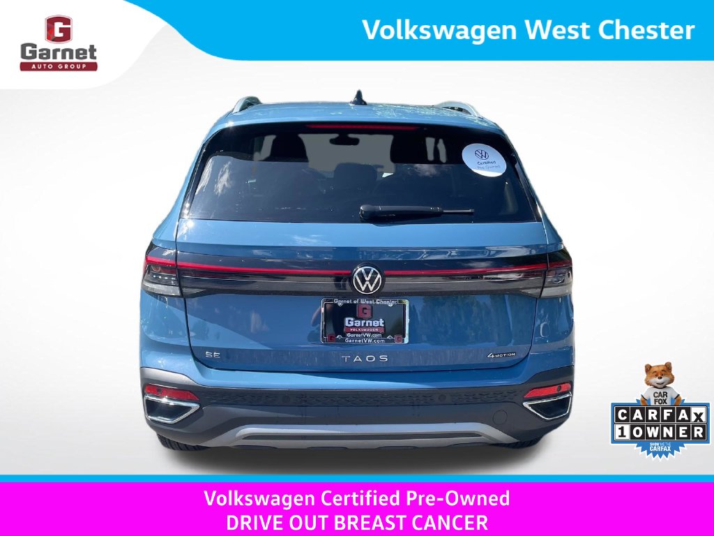 Certified 2025 Volkswagen Taos 1.5T SE SUV