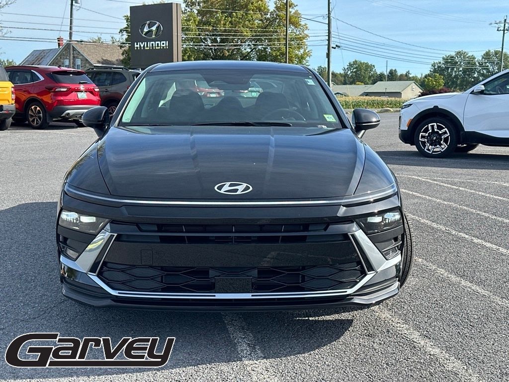 New 2026 Hyundai Sonata Hybrid Blue Sedan