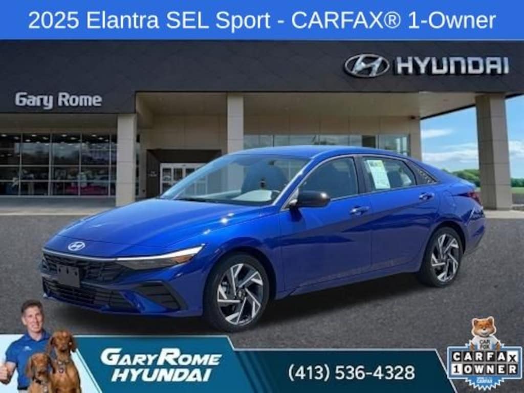 Certified 2025 Hyundai Elantra SEL Sport Sedan