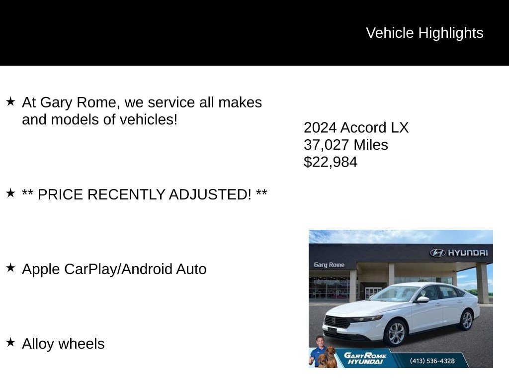 2024 Honda Accord LX - Photo 8