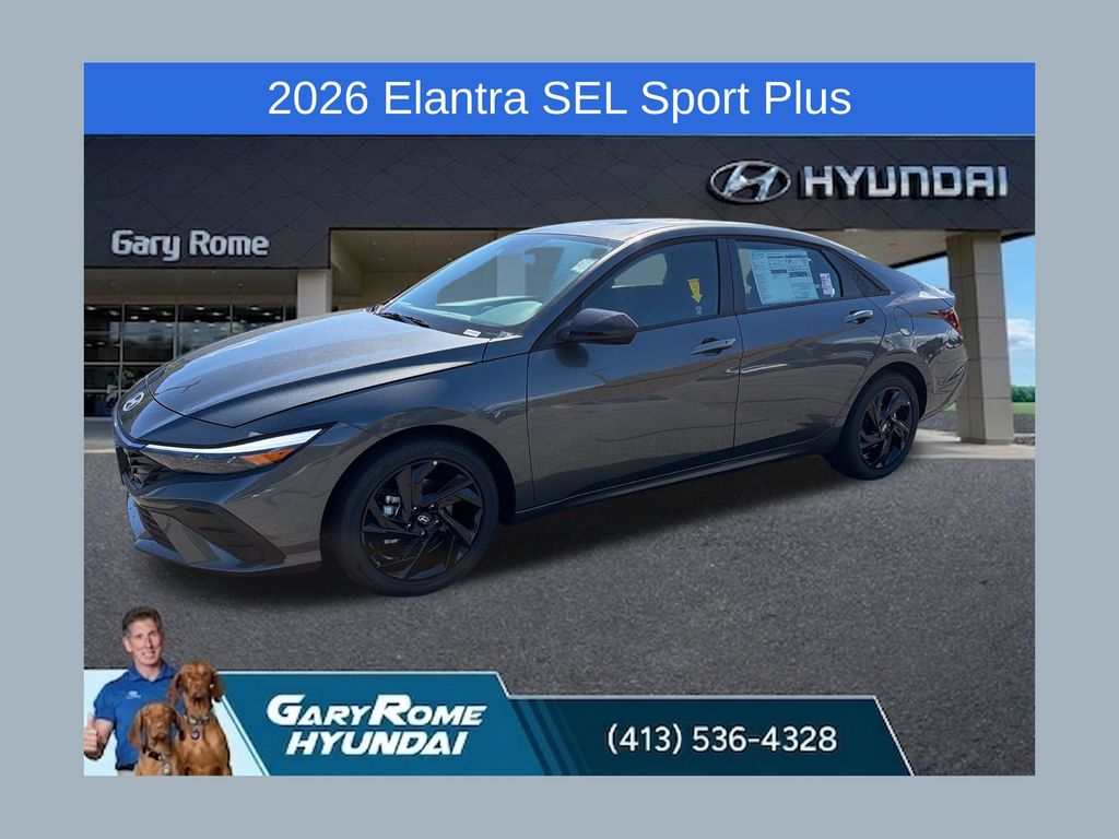 New 2026 Hyundai Elantra SEL Sport Plus Sedan