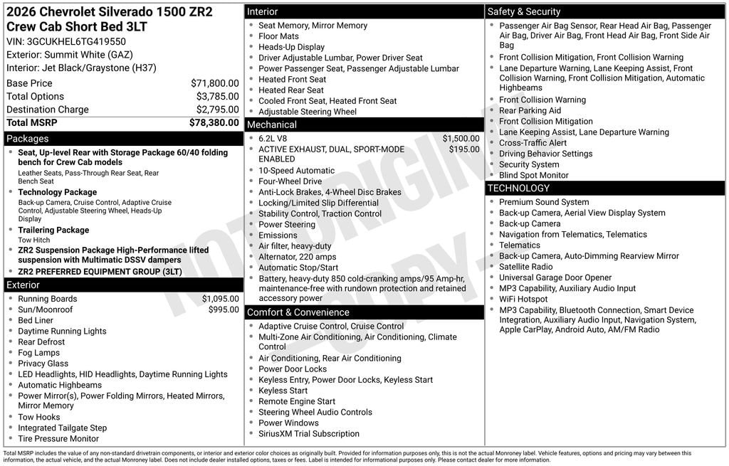 2026 Chevrolet Silverado 1500 ZR2 - Photo 12