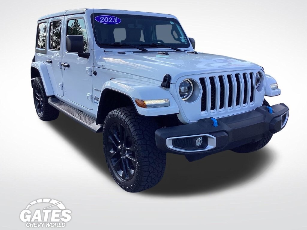 Used 2023 Jeep Wrangler 4xe Sahara SUV