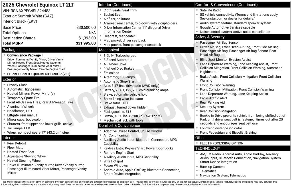 2025 Chevrolet Equinox LT - Photo 11