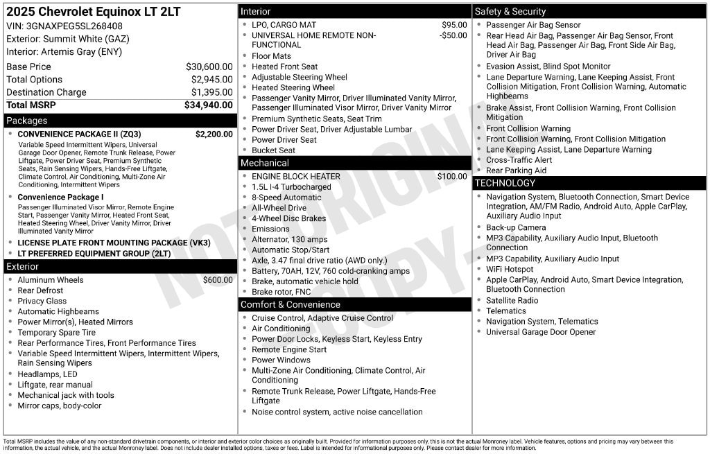 2025 Chevrolet Equinox