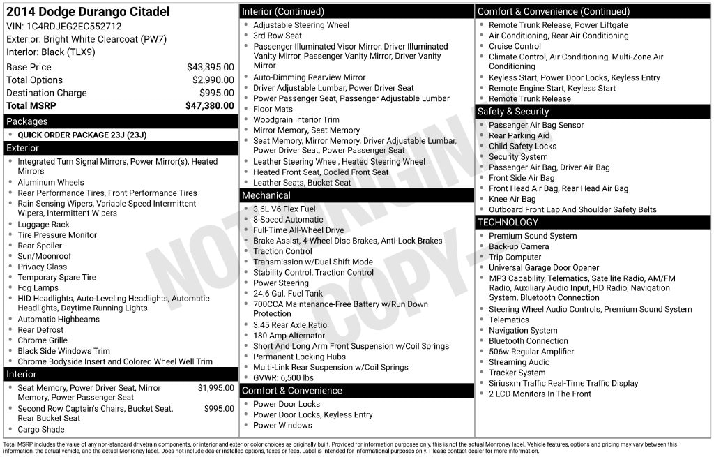 2014 Dodge Durango Citadel - Photo 6