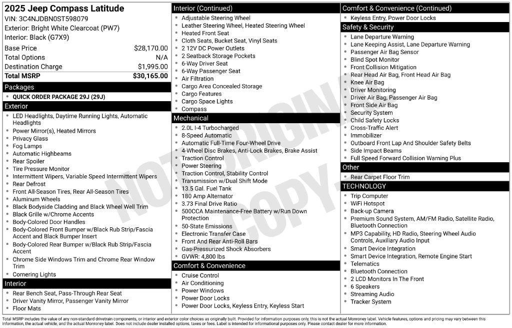 2025 Jeep Compass Latitude - Photo 2