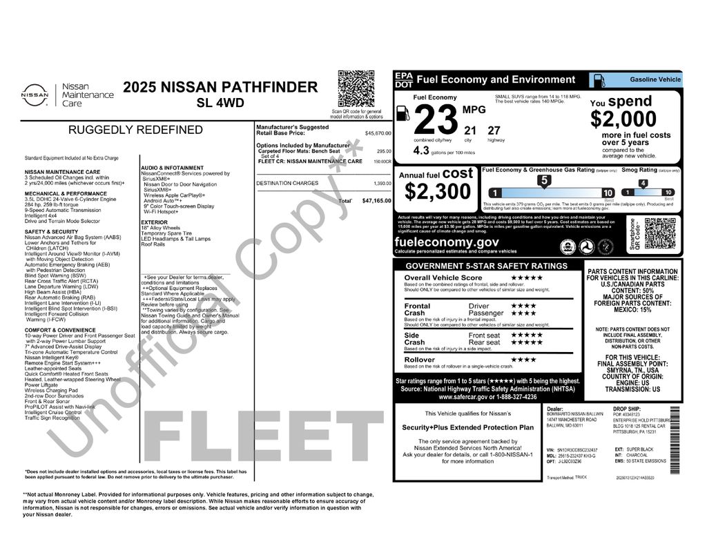 2025 Nissan Pathfinder SL - Photo 6