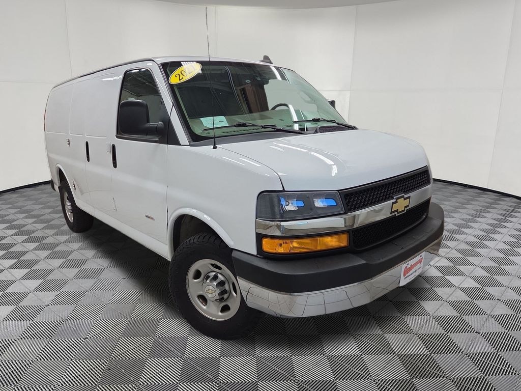Used 2021 Chevrolet Express 2500 Work Van Van Cargo Van