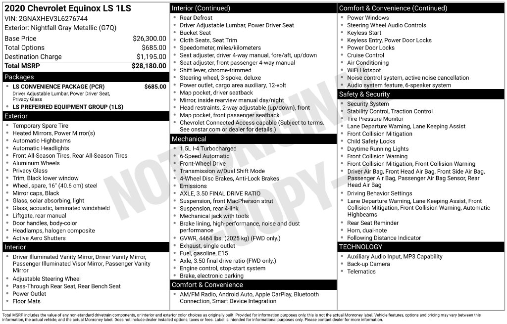  Chevrolet Equinox