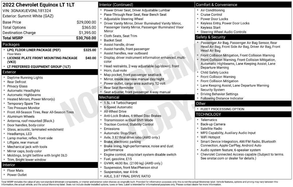 2022 Chevrolet Equinox LT - Photo 6