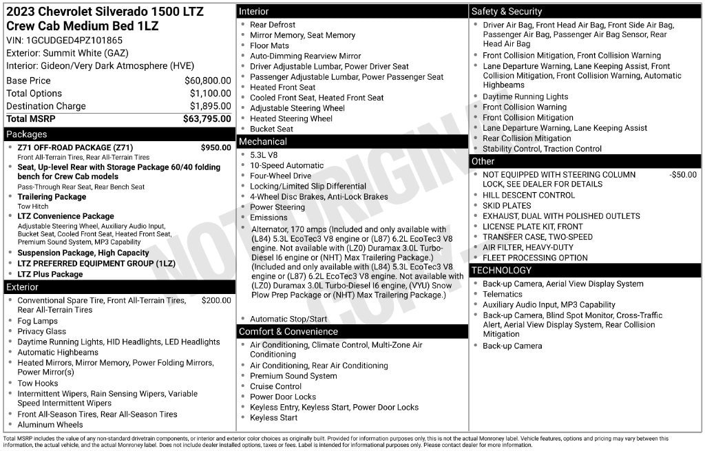 2023 Chevrolet Silverado 1500 LTZ - Photo 6