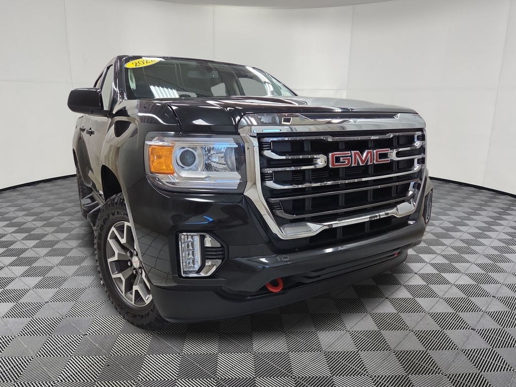 Used 2022 GMC Canyon AT4 w/Leather Truck Crew Cab