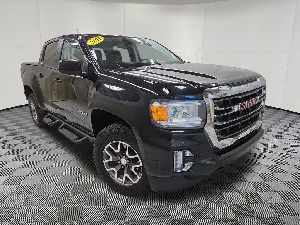 Used 2022 GMC Canyon AT4 w/Leather Truck Crew Cab