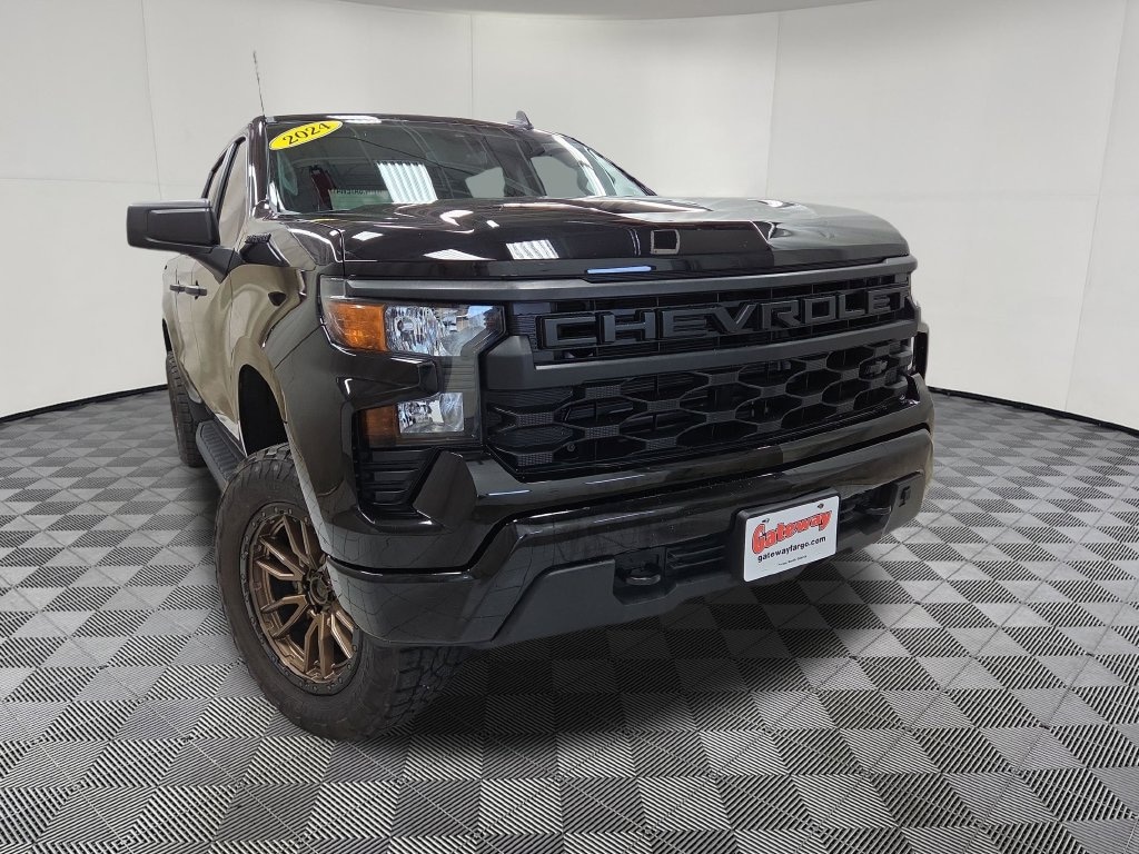 Used 2024 Chevrolet Silverado 1500 Custom Truck Crew Cab