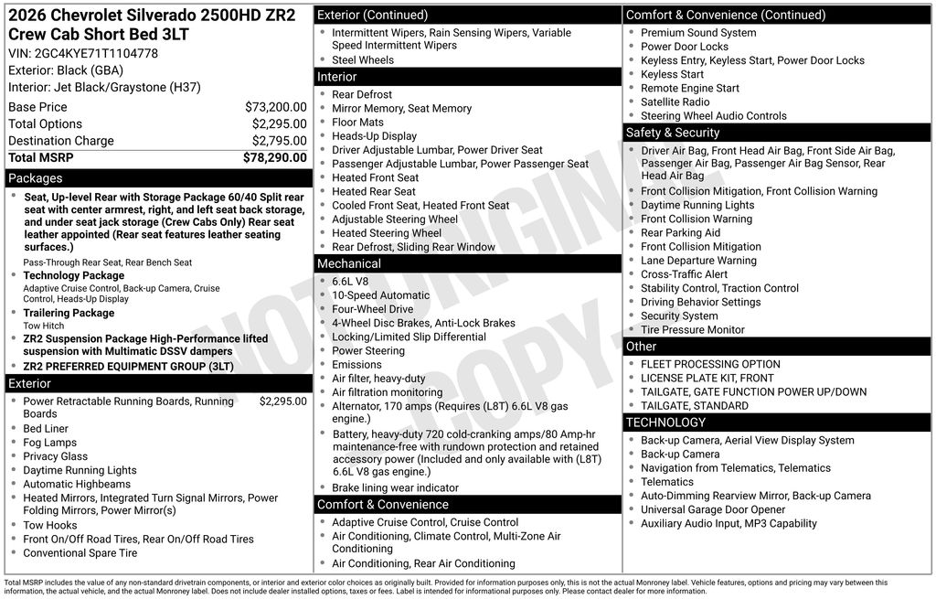 2026 Chevrolet Silverado 2500HD ZR2 - Photo 6
