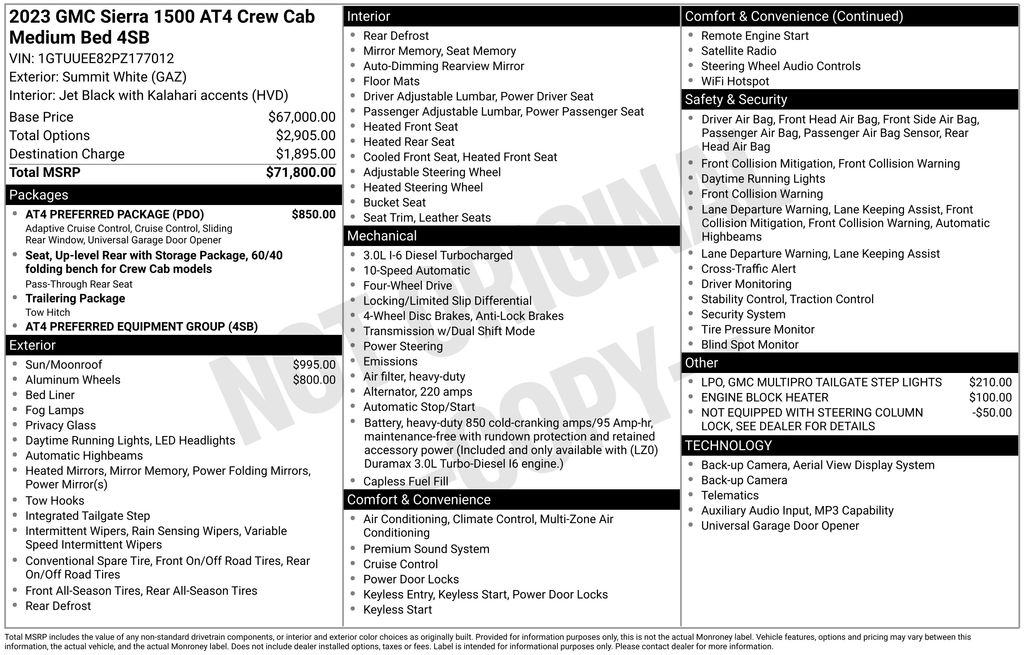 2023 GMC Sierra 1500 AT4 - Photo 6