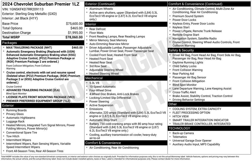 2024 Chevrolet Suburban Premier - Photo 6