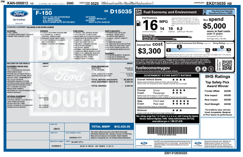  Ford F-150