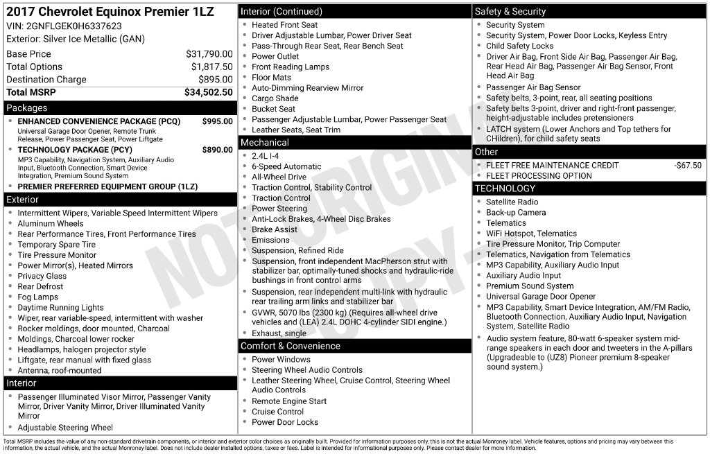  Chevrolet Equinox