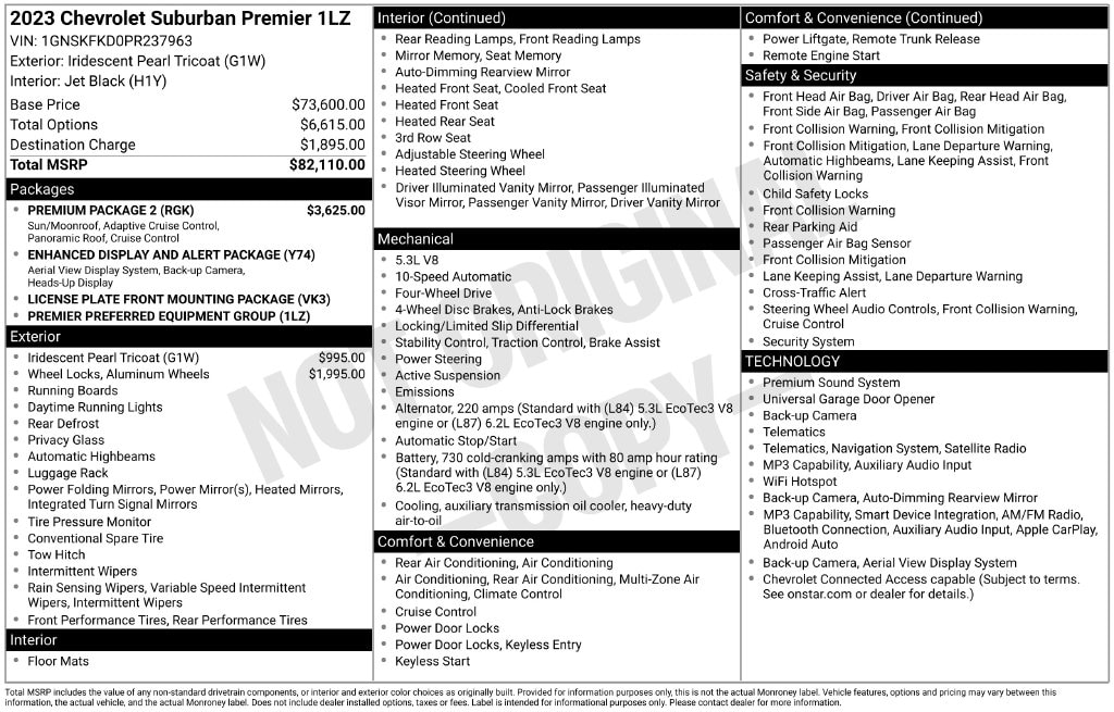 2023 Chevrolet Suburban Premier - Photo 6