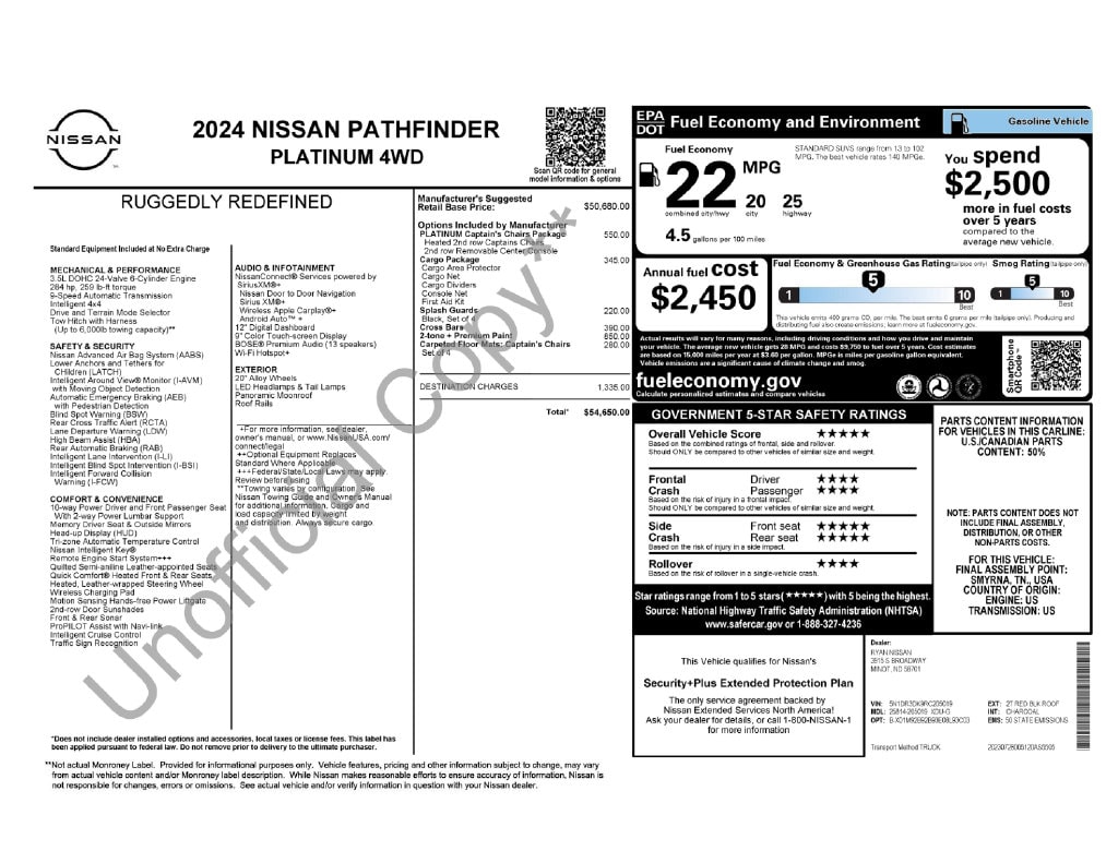 2024 Nissan Pathfinder
