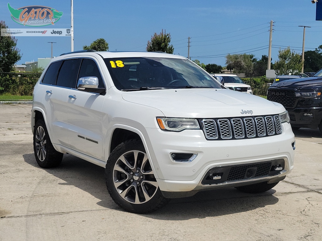 Used 2018 Jeep Grand Cherokee Overland 4x4 SUV