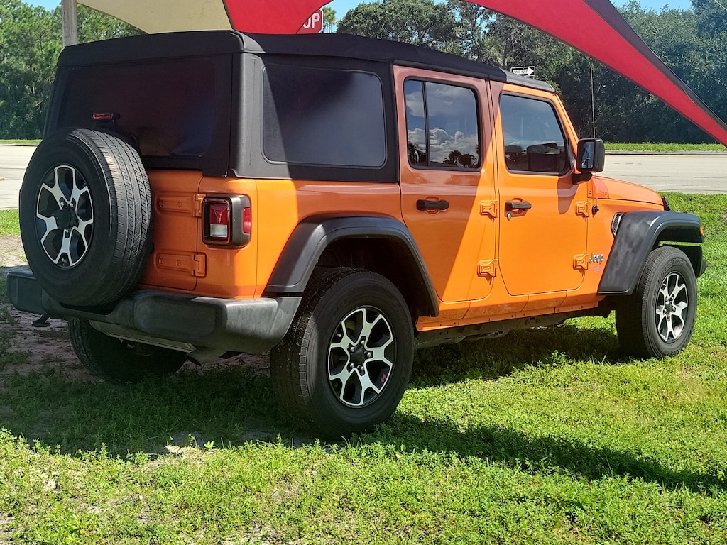 Used 2019 Jeep Wrangler Unlimited Sport 4x4 SUV