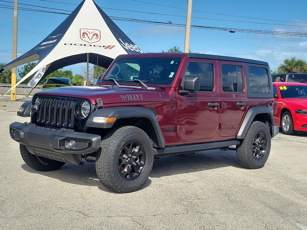 Used 2021 Jeep Wrangler Unlimited Sport SUV