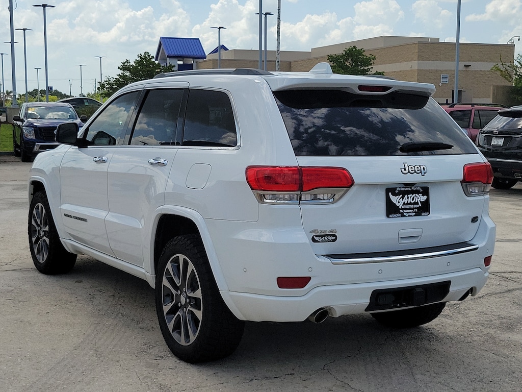 Used 2018 Jeep Grand Cherokee Overland 4x4 SUV