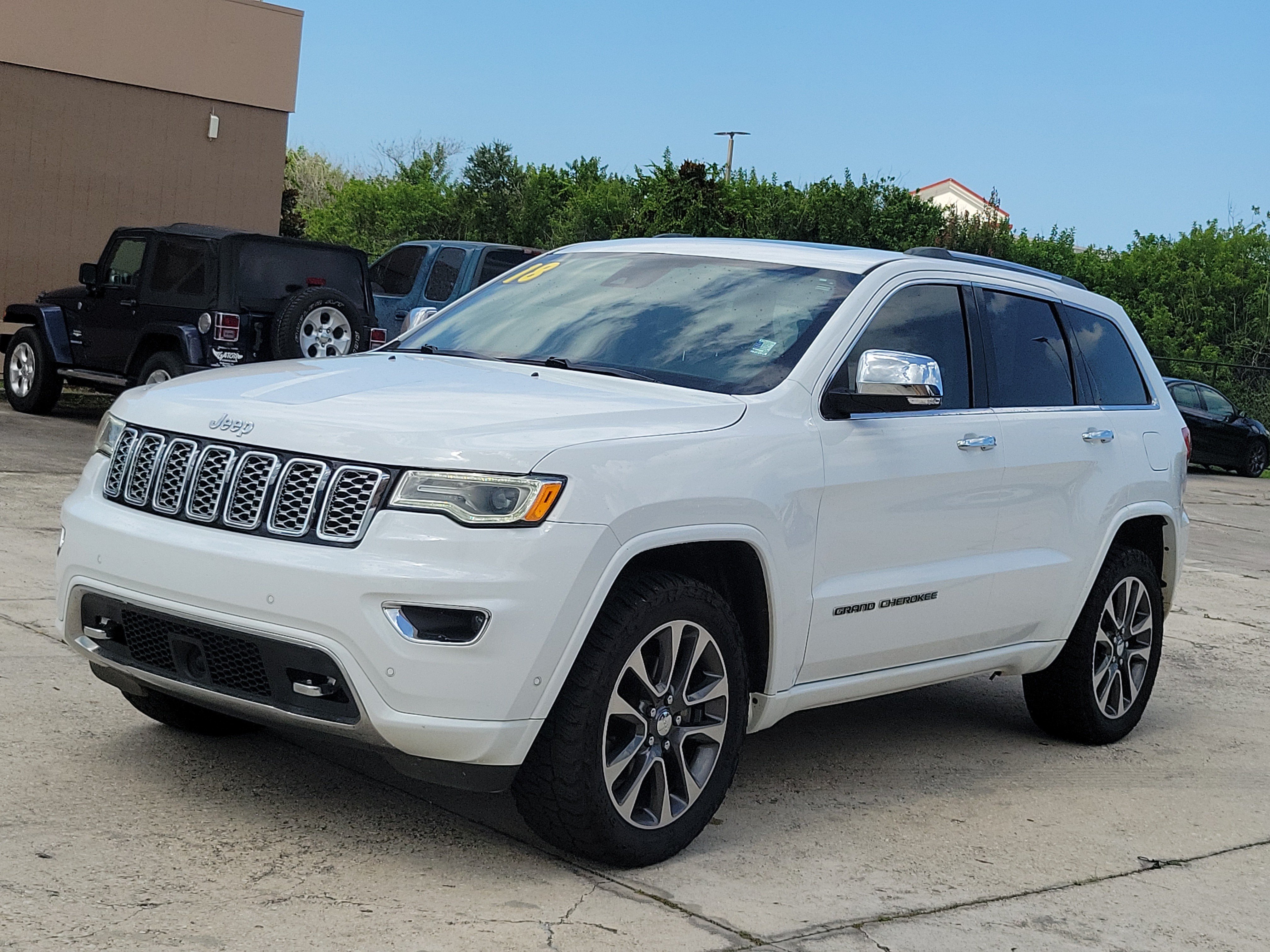 Used 2018 Jeep Grand Cherokee Overland 4x4 SUV