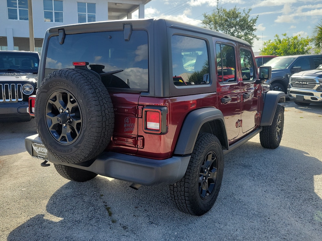 Used 2021 Jeep Wrangler Unlimited Sport SUV