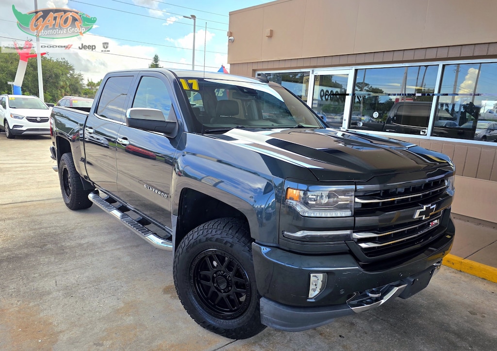 Used 2017 Chevrolet Silverado 1500 LTZ Truck Crew Cab