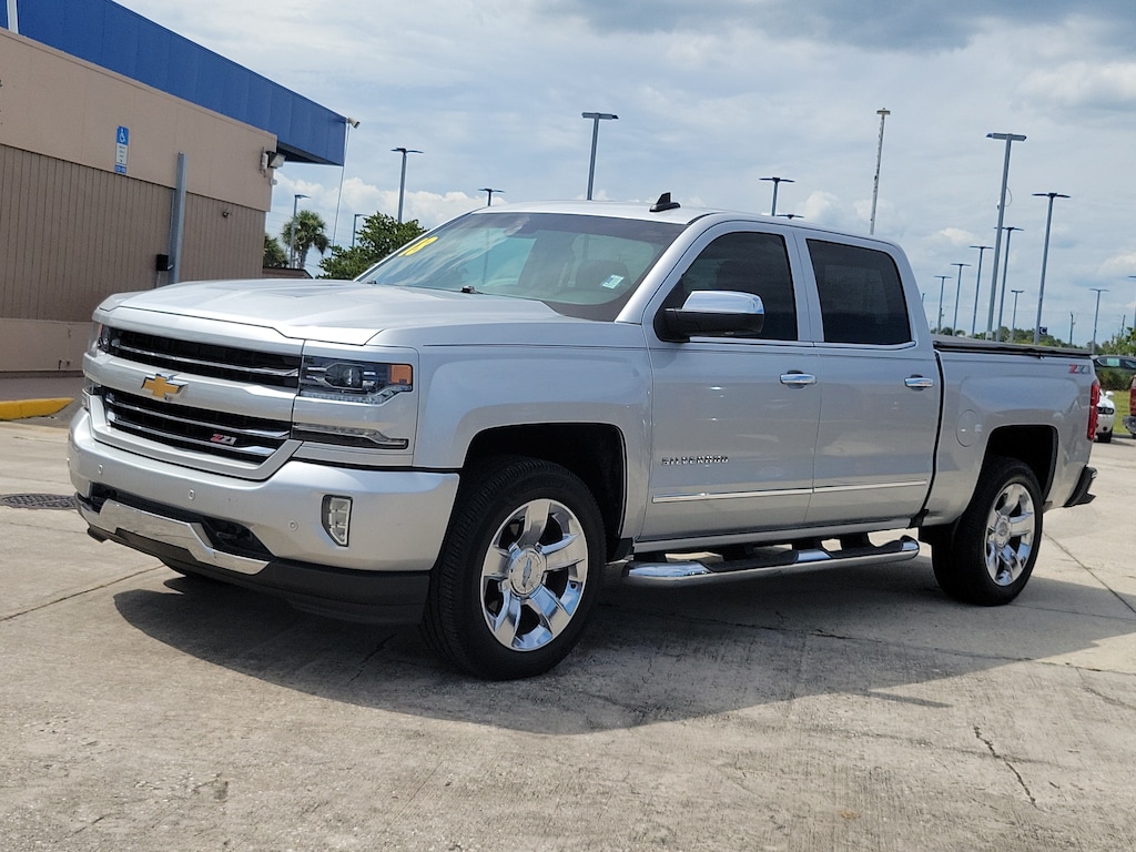 Used 2018 Chevrolet Silverado 1500 LTZ w/2LZ Truck Crew Cab