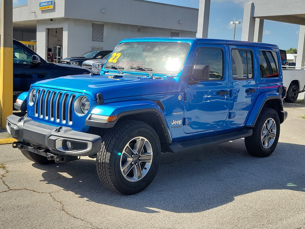 Used 2022 Jeep Wrangler Unlimited Sahara SUV