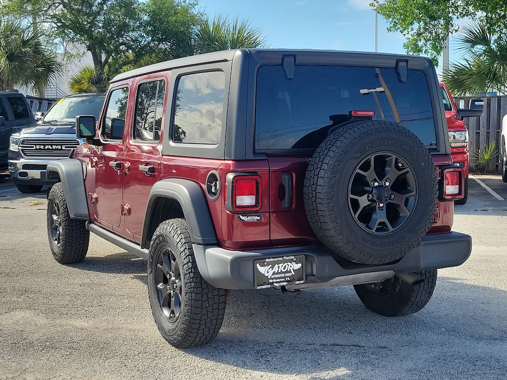 Used 2021 Jeep Wrangler Unlimited Sport SUV