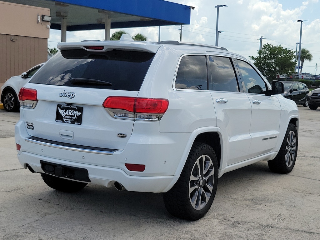 Used 2018 Jeep Grand Cherokee Overland 4x4 SUV