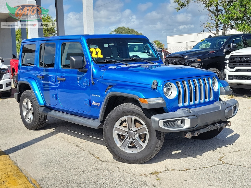 Used 2022 Jeep Wrangler Unlimited Sahara SUV