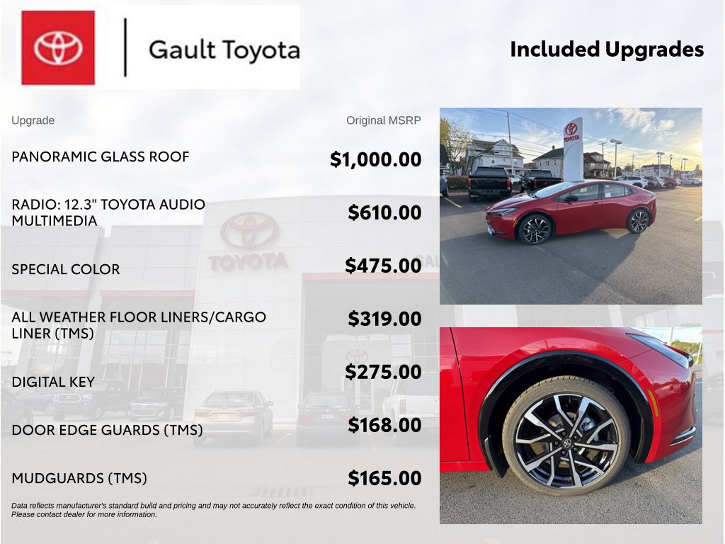 New 2027 Toyota Prius Plug-In Hybrid XSE Hatchback