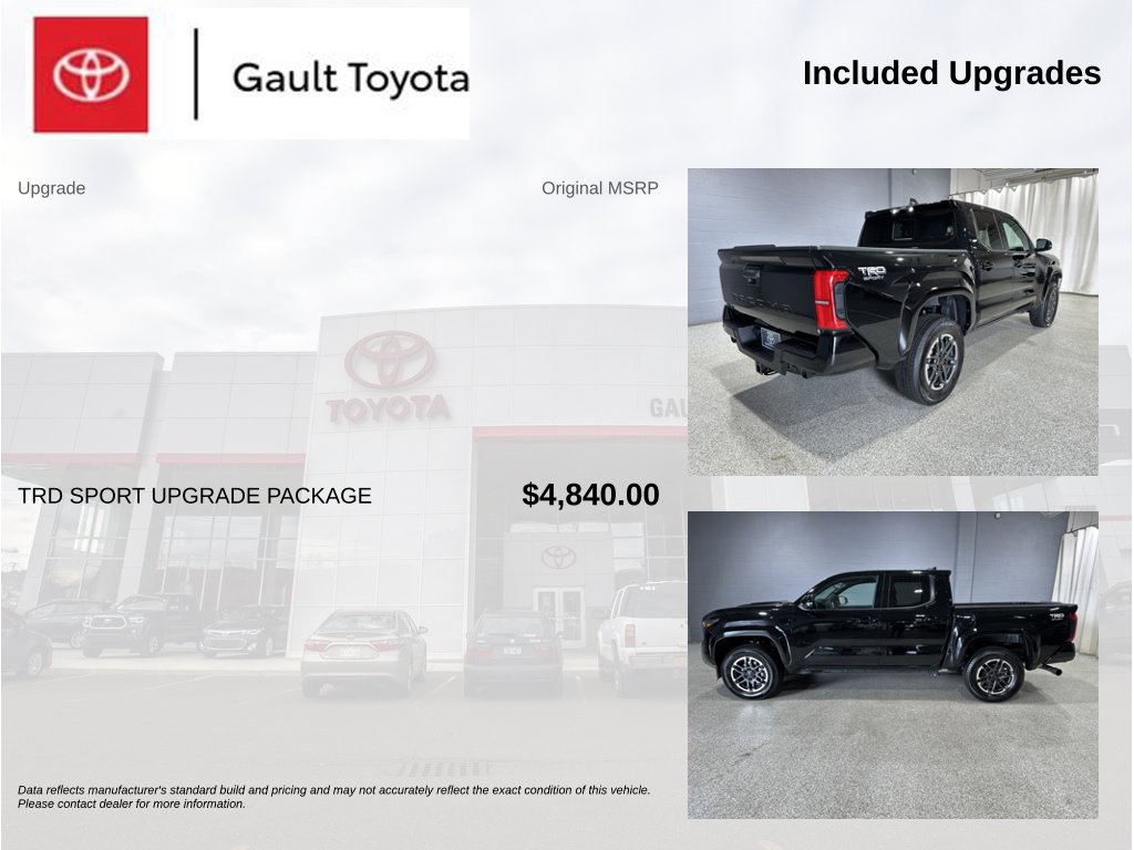 Used 2026 Toyota Tacoma TRD Sport Truck