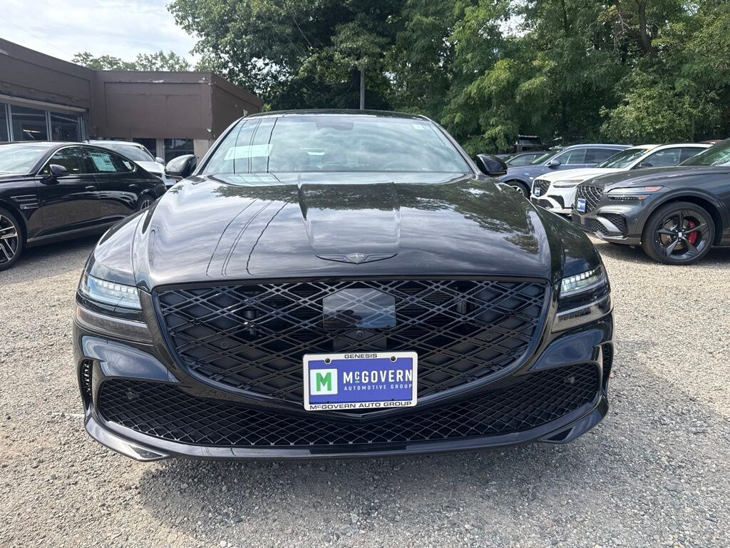 New 2027 Genesis G80 3.5T Prestige Black Sedan